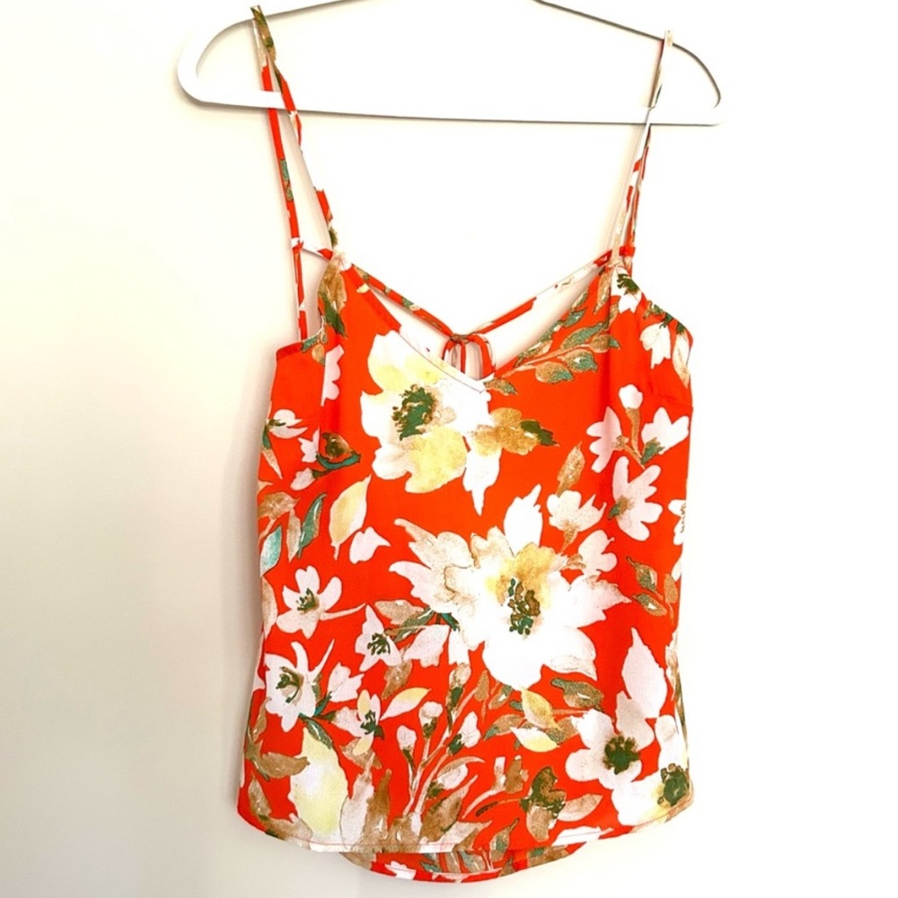 🆕 Timing Women’s Orange Floral Camisole